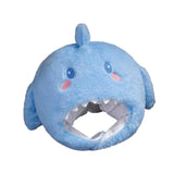 Maxbell Comfortable Plush Shark Hat Cap for Halloween Birthday Party Masquerade Ball