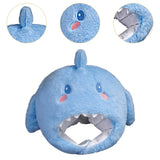 Maxbell Comfortable Plush Shark Hat Cap for Halloween Birthday Party Masquerade Ball