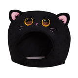 Maxbell Cat Plush Animal Hat Novelty Women Headgear Hood for Dress up Selfie Cosplay