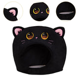 Maxbell Cat Plush Animal Hat Novelty Women Headgear Hood for Dress up Selfie Cosplay