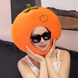 Maxbell Persimmon Hat Comfortable Cartoon Plush Hat for Role Playing Cosplay Festive