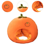 Maxbell Persimmon Hat Comfortable Cartoon Plush Hat for Role Playing Cosplay Festive