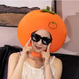 Maxbell Persimmon Hat Comfortable Cartoon Plush Hat for Role Playing Cosplay Festive