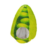 Maxbell Cute Vegetable Hat Pea Head Cover Women Men Soft Headgear for Selfie Cosplay