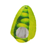 Maxbell Cute Vegetable Hat Pea Head Cover Women Men Soft Headgear for Selfie Cosplay