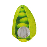 Maxbell Cute Vegetable Hat Pea Head Cover Women Men Soft Headgear for Selfie Cosplay