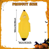 Maxbell Halloween Banana Costume Funny for Themed Party Stage Performance Masquerade