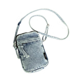 Maxbell Denim Crossbody Bag Gift Daily Use Stylish Phone Bags for Women Travel Girls Light Blue