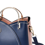 Maxbell Women Shoulder Bag Satchel Pouch Trendy Travel Tote for Travel Holiday Party Blue