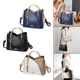 Maxbell Women Shoulder Bag Satchel Pouch Trendy Travel Tote for Travel Holiday Party Blue