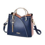 Maxbell Women Shoulder Bag Satchel Pouch Trendy Travel Tote for Travel Holiday Party Blue