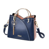 Maxbell Women Shoulder Bag Satchel Pouch Trendy Travel Tote for Travel Holiday Party Blue