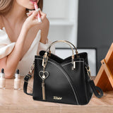 Maxbell Women Shoulder Bag Satchel Pouch Trendy Travel Tote for Travel Holiday Party Black