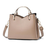 Maxbell Women Shoulder Bag Satchel Pouch Trendy Travel Tote for Travel Holiday Party White And Khaki