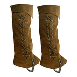 Maxbell Pirate Boot Cover Halloween Knight Warrior Cosplay Trendy Bandage Boots Case