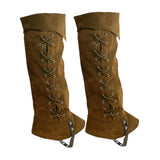 Maxbell Pirate Boot Cover Halloween Knight Warrior Cosplay Trendy Bandage Boots Case