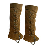 Maxbell Pirate Boot Cover Halloween Knight Warrior Cosplay Trendy Bandage Boots Case