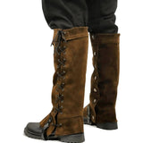 Maxbell Pirate Boot Cover Halloween Knight Warrior Cosplay Trendy Bandage Boots Case