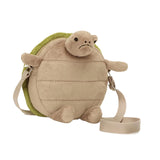 Maxbell Crossbody Zipper Cartoon Turtle Shoulder Bag for Trips Street Outdoor Indoor