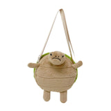 Maxbell Crossbody Zipper Cartoon Turtle Shoulder Bag for Trips Street Outdoor Indoor