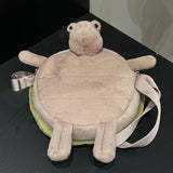 Maxbell Crossbody Zipper Cartoon Turtle Shoulder Bag for Trips Street Outdoor Indoor