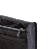 Maxbell Makeup Bag Towel Storage Mesh Travel Toiletry Bag for Bathroom Business Trip Black