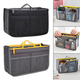 Maxbell Makeup Bag Towel Storage Mesh Travel Toiletry Bag for Bathroom Business Trip Black