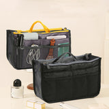 Maxbell Makeup Bag Towel Storage Mesh Travel Toiletry Bag for Bathroom Business Trip Black