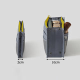 Maxbell Makeup Bag Towel Storage Mesh Travel Toiletry Bag for Bathroom Business Trip Black