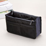 Maxbell Makeup Bag Towel Storage Mesh Travel Toiletry Bag for Bathroom Business Trip Black