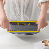 Maxbell Makeup Bag Towel Storage Mesh Travel Toiletry Bag for Bathroom Business Trip Grey