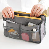 Maxbell Makeup Bag Towel Storage Mesh Travel Toiletry Bag for Bathroom Business Trip Grey