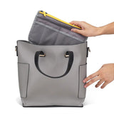 Maxbell Makeup Bag Towel Storage Mesh Travel Toiletry Bag for Bathroom Business Trip Grey