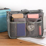 Maxbell Makeup Bag Towel Storage Mesh Travel Toiletry Bag for Bathroom Business Trip Grey