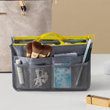 Maxbell Makeup Bag Towel Storage Mesh Travel Toiletry Bag for Bathroom Business Trip Grey