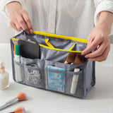 Maxbell Makeup Bag Towel Storage Mesh Travel Toiletry Bag for Bathroom Business Trip Grey