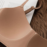 Maxbell 2 Pieces Wireless Bra with Thin Straps Underwear Practical Seamless Bralette M