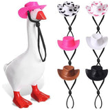 Maxbell 6x Mini Desk Goose Headwear Magnetic Goose Outfit for Home Bedroom Classroom