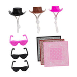 Maxbell 3 Set Desk Goose Outfits Stylish Ornaments Cute for Desktop Home Living Room