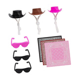 Maxbell 3 Set Desk Goose Outfits Stylish Ornaments Cute for Desktop Home Living Room