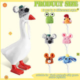 Maxbell 6 Pieces Hamster Hats Decorative Funny Soft Gift Ornaments Hand Knitted Hats