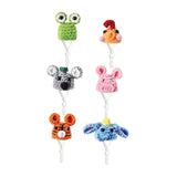 Maxbell 6 Pieces Hamster Hats Decorative Funny Soft Gift Ornaments Hand Knitted Hats