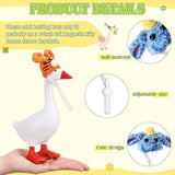Maxbell 6 Pieces Hamster Hats Decorative Funny Soft Gift Ornaments Hand Knitted Hats