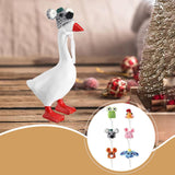 Maxbell 6 Pieces Hamster Hats Decorative Funny Soft Gift Ornaments Hand Knitted Hats