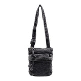 Maxbell Denim Phone Purse Adjustable Soft Crossbody Bag for Travel Women Men Camping