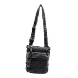 Maxbell Denim Phone Purse Adjustable Soft Crossbody Bag for Travel Women Men Camping