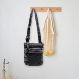 Maxbell Denim Phone Purse Adjustable Soft Crossbody Bag for Travel Women Men Camping