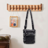 Maxbell Denim Phone Purse Adjustable Soft Crossbody Bag for Travel Women Men Camping