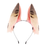 Rabbit Cosplay Costume Accessories Plush for Masquerade Stage Show Christmas Ear Headband