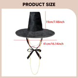Korean Style Hat Traditional Top Prom Party Favors Holiday Tall Top Hat